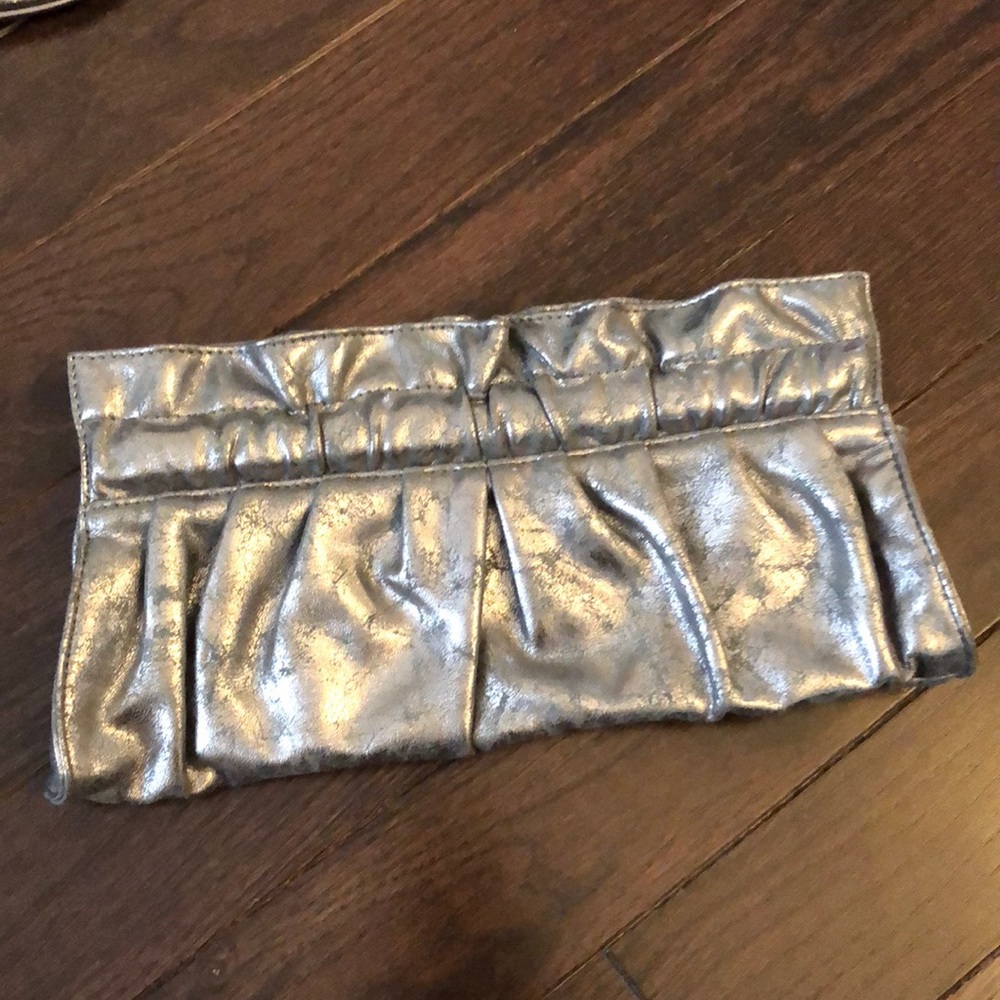 Pewter Metallic Express Clutch